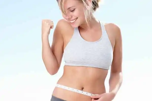 woman happy after fat reduction treatment Allesley
