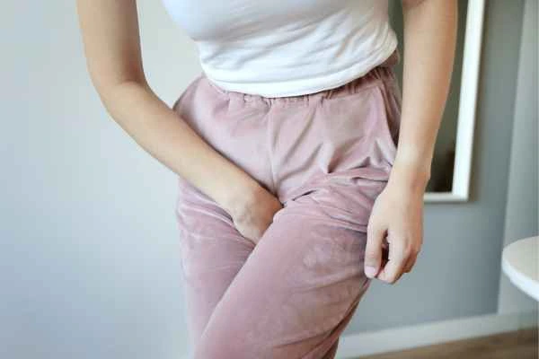 older woman running to the toilet because of urinary incontinence Allesley